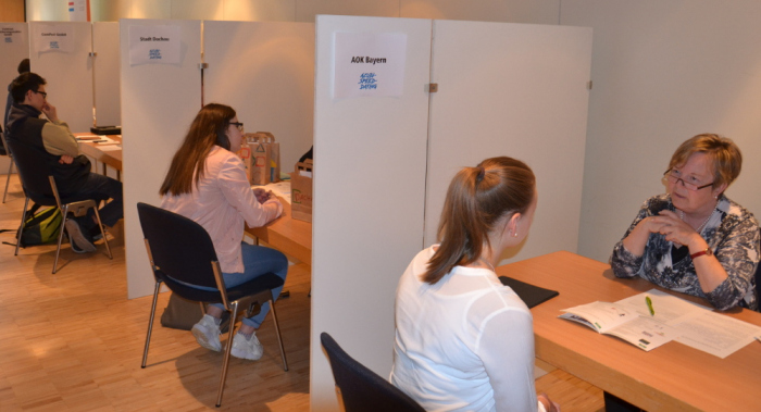 Azubi Speed Dating auf der JOB Dachau